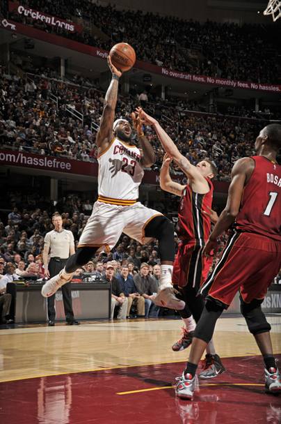 Miami Heat vs Cleveland Cavaliers. Lebron James (Nba)